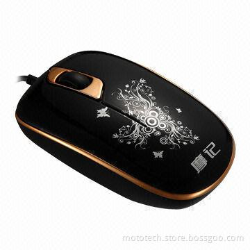2013 3D latest USB optical computer wired mouse, measures 100.14 x 55.40 x 30.7mm